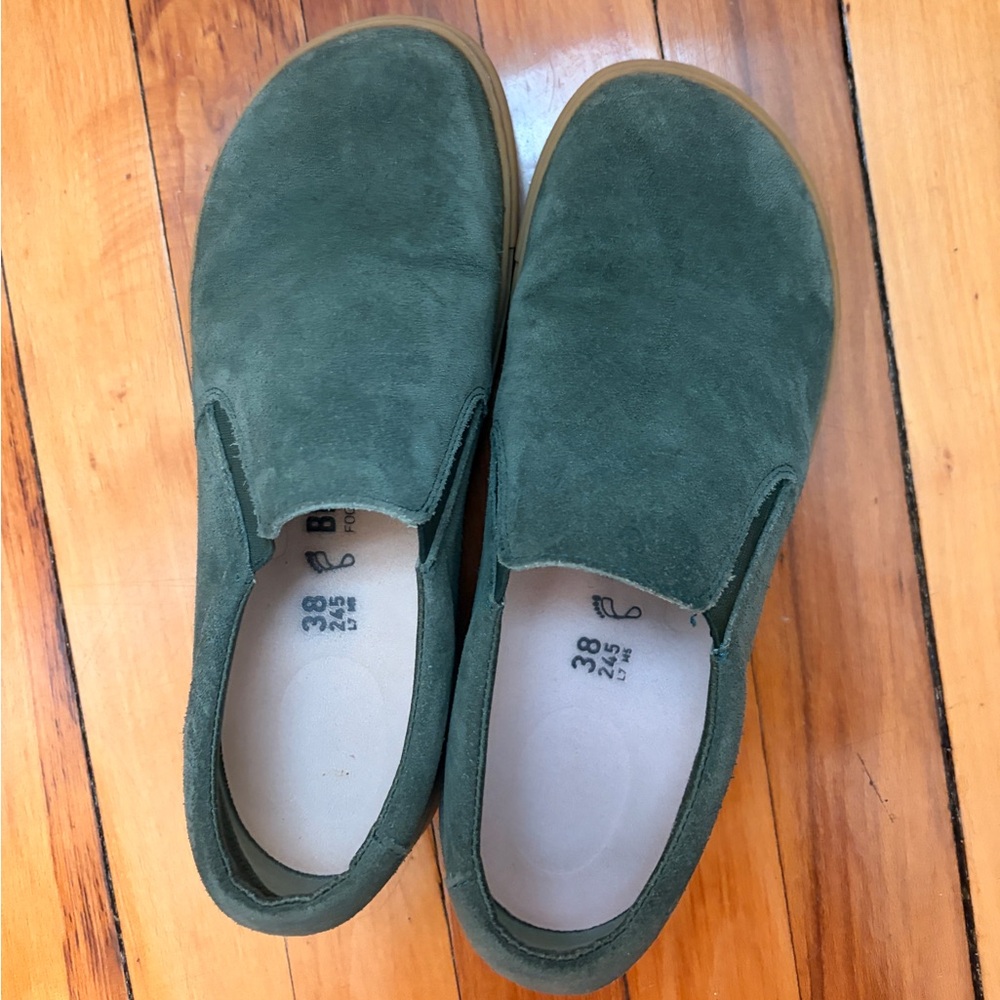 Birkenstock Oswego Green Suede 38